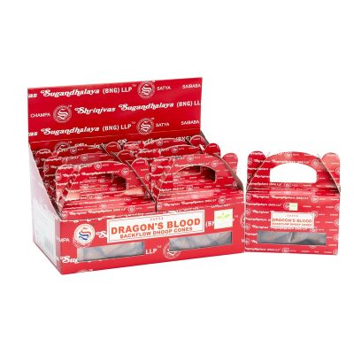 Satya Dragon’s Blood Backflow Dhoop Cone
