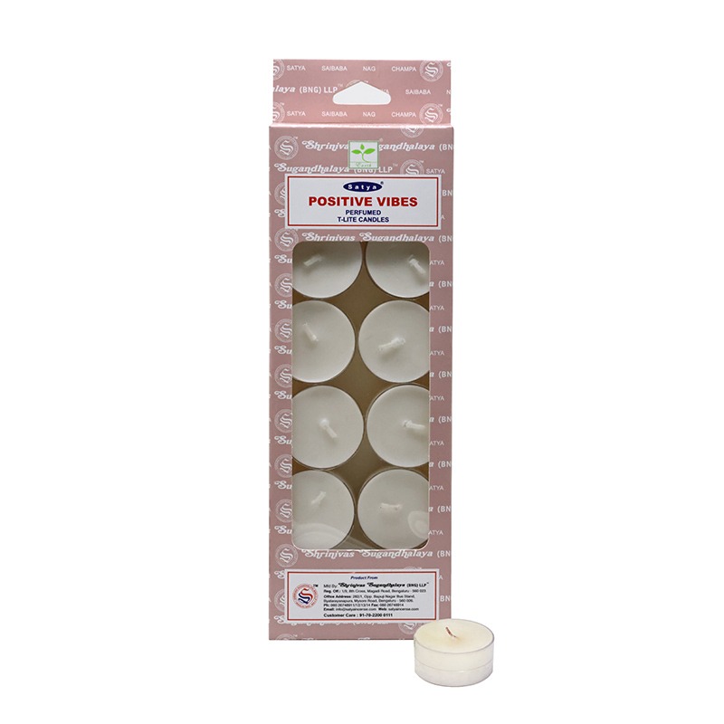 Satya Positive Vibes T-Lite Candle